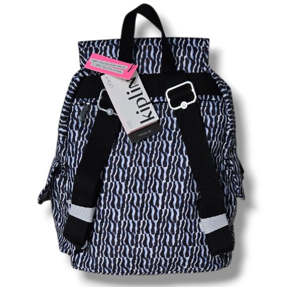 NWT! Kipling Holiday Waves Woman's City Pack Mini Backpack - Picture 3 of 10